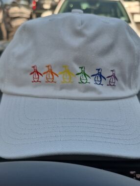 Original Penguin White Cap
